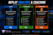 do replay analysis reviews, and help you rank up