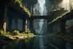 paint an environmental concept art