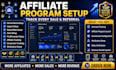 setup and optimize your partnerstack, impact, shareasale, awin, or firstpromoter