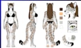 draw fursona ref sheet sfw furry character, anthro nsfw oc art furry commissions