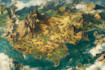 create detailed fantasy cartography game world maps