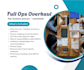 be your project manager or operations manager