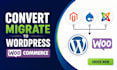 convert clone migrate joomla drupal wix squarespace blogger webflow to wordpress