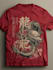 do a japanese t shirt illustration