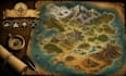 create hand drawn fantasy kingdom map, continent map, dnd world map