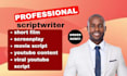 be your video script writer, youtube video script writer