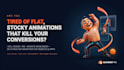 design model rig animate on blender 3d animation for website and app animation