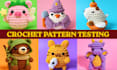 test, proofread your crochet pattern amigurumi crochet pattern pdf with feedback