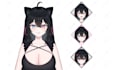 vtuber model live2d rigging anime character vtuber avatar chibi twich streamer