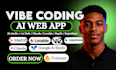 do vibe coding mvp development on lovable, base44, bolt new, and replit