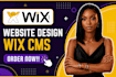 do wix cms, wix studio, wix booking, fix wix, wix bug fix, fix wix website
