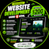 create responsive HTML website