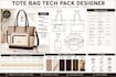 design bag tech pack tote backpack handbag techpack your first prototype sample