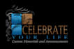 create a professional memorial service logo