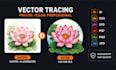 recreate ai generated designs into editable vector ai, svg, eps