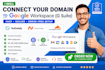 connect your domain godaddy namecheap cloudflare to google workspace gsuite