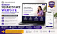 build squarespace website with booking, membership site and appointment system