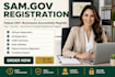 do sam gov registration obtain uei cage code llc registration wosb certification