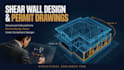 shear wall design calculations and permit drawings USA