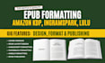 epub formatting, paperback book typesetting, ingram spark ingramspark publishing