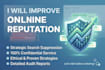 help to improve your online reputation management