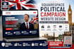 do squarespace political campaign website election candidate website