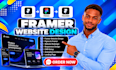 build framer website, framer website design, redesign and figma to framer