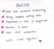 really good at handwriting