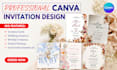 do invitation design editable wedding invitation etsy digital wedding invitation