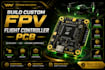 build custom fpv flight controller pcb, betaflight, esc and pixhawk compatible
