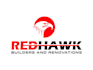 design a bold and powerful hawk logo