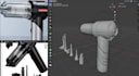 create 3d models using blender