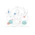 design trendy printable line art for etsy