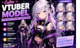 design and rig live2d vtuber model vrchat avatar vrc avatar, live2d rigging