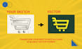 vector trace, redraw logo, or convert image to vector