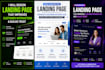 design high converting landing pages in 1 hour