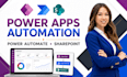 build power apps power automate flows and sharepoint intranet system solutions
