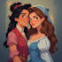 make couple portrait illustration