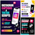 write engaging instagram captions and tiktok video scripts