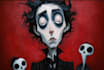 draw you in dont starve, tim burton style