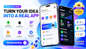 develop mobile apps for android ios flutter react native and ai