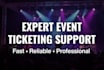 do customer support ticketing and box office management