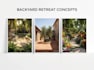 do architecture backyard landscape design and 3d rendering outdoor living spaces
