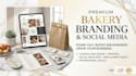 design professional bakery branding  and social media templates
