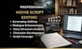 edit your script editing, screenplay, movie script, and film script