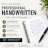 write professional handwritten notes
