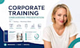 design corporate training deck, employee onboarding presentation