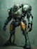 create retro mecha or scifi gundam art