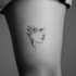 make custom minimal and geometric tattoo design