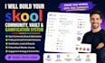 build your skool community vault and gamification system